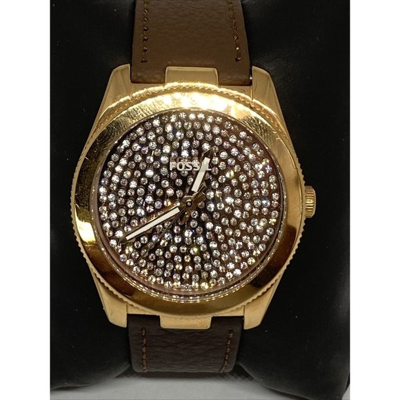 Fossil Perfect Boyfriend ES3690 Women's Leather An - Picture 2 of 12